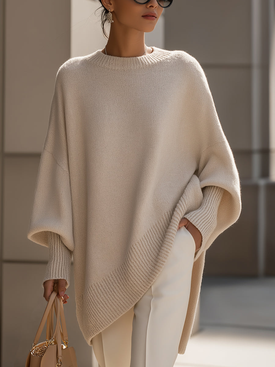 Capucine™ – Pull Poncho de Luxe