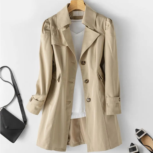 Madeleine™ Trench-coat Signature Élégant