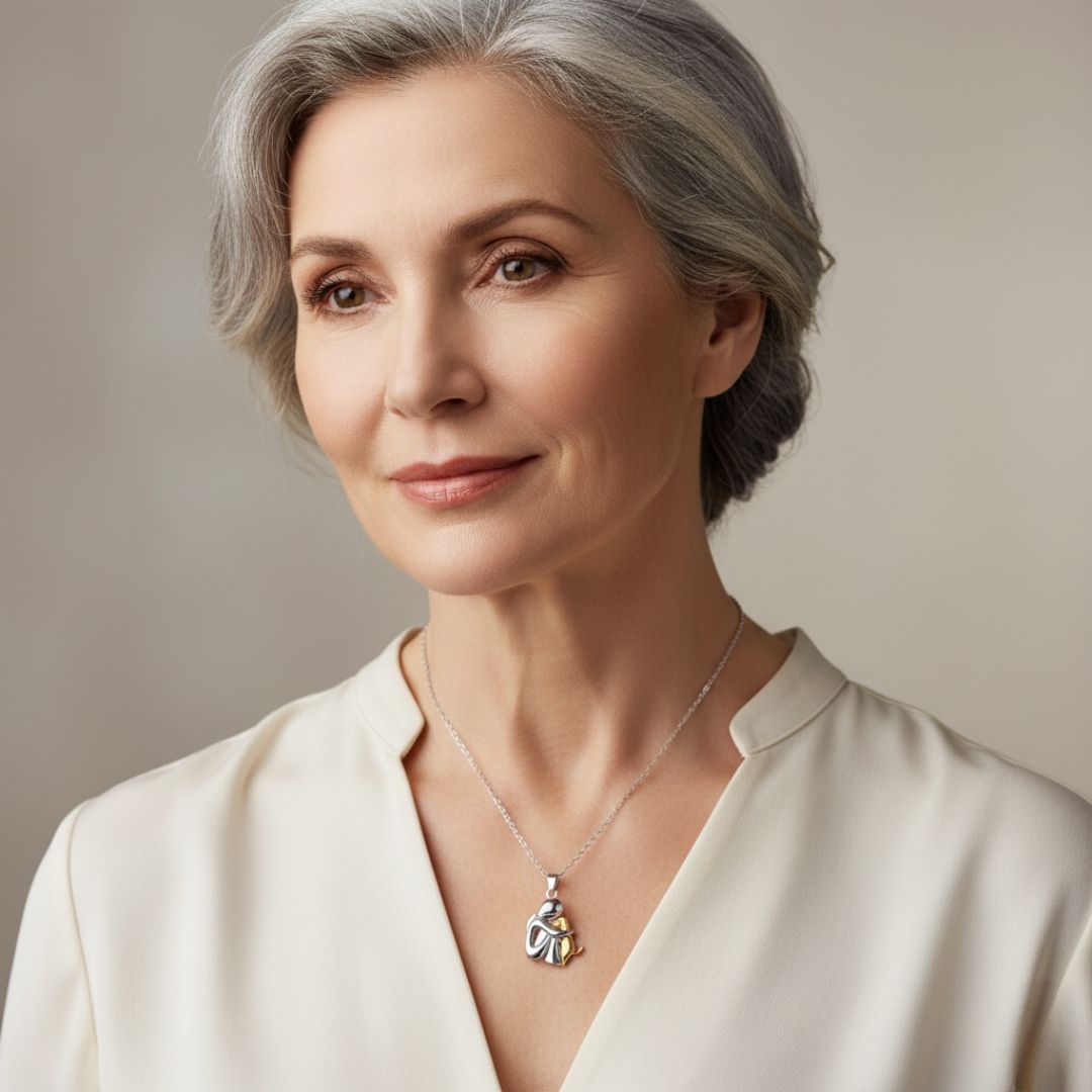 Olivia™ – Collier avec pendentif en forme de chien