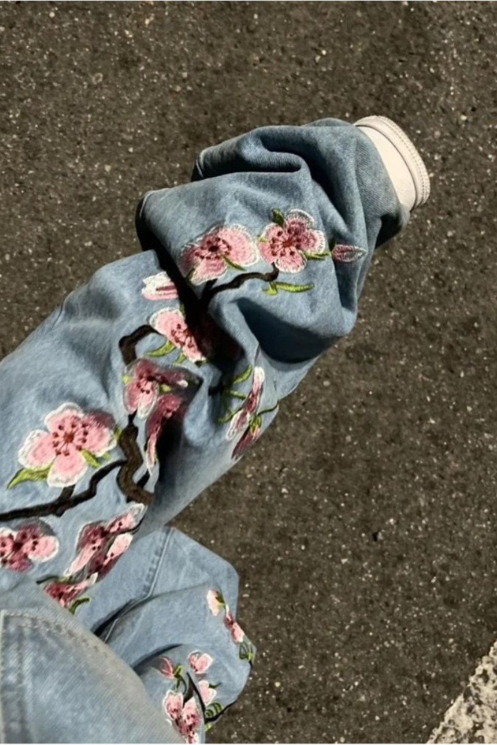 Blossom' Embroidered Jeans
