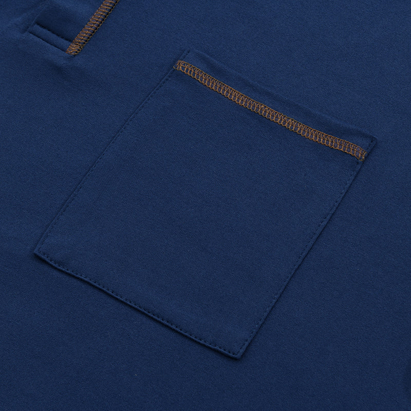 T-shirt décontracté à manches courtes pour homme (en coton)