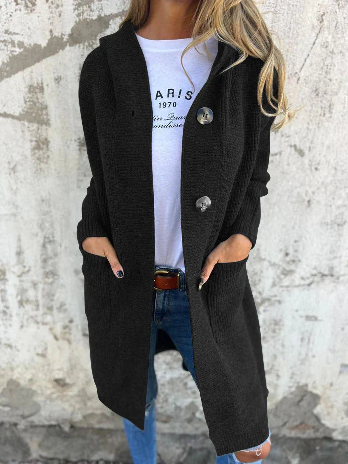 Stéphanie™ | Cardigan Long Douillet & Élégant