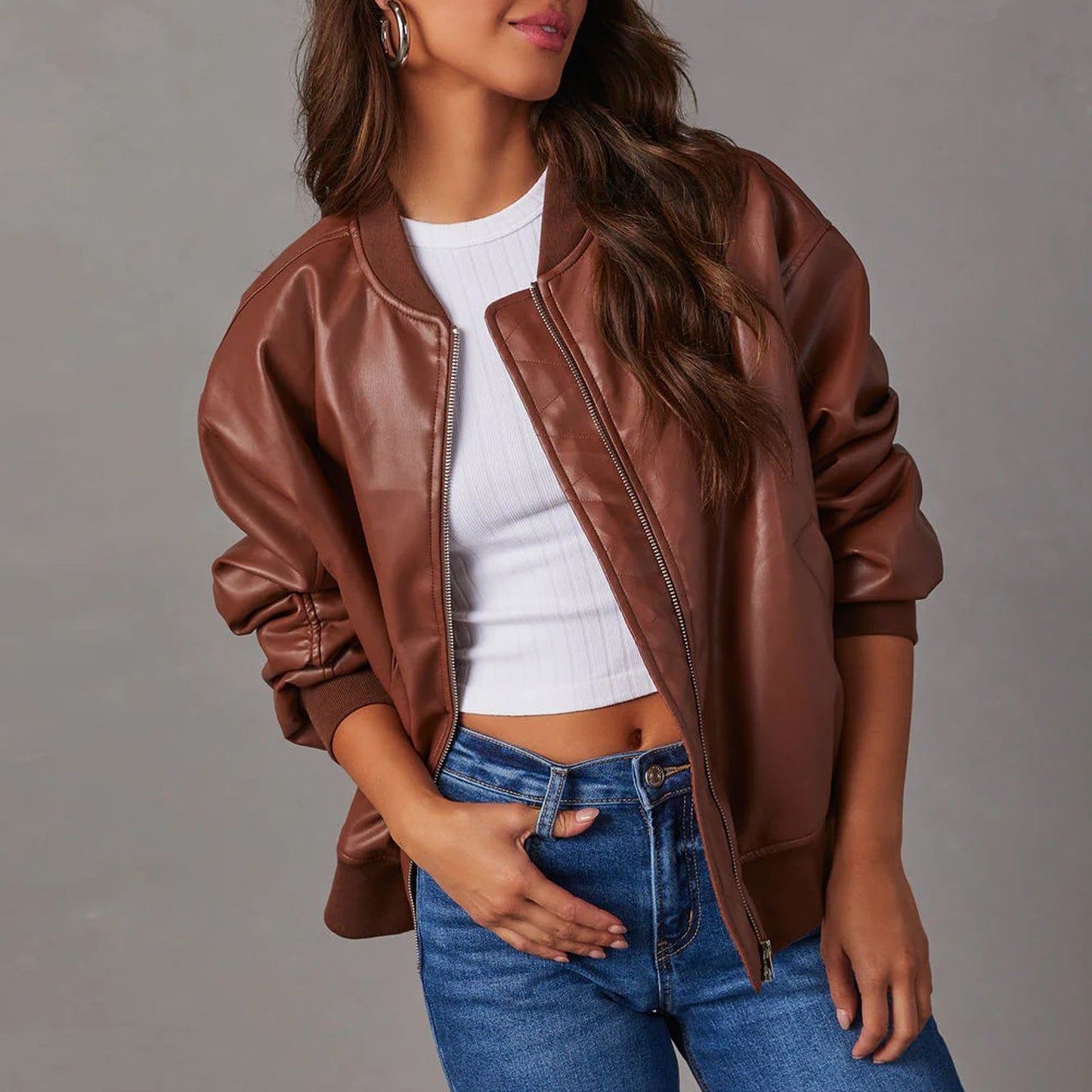 Veste en cuir Sedona