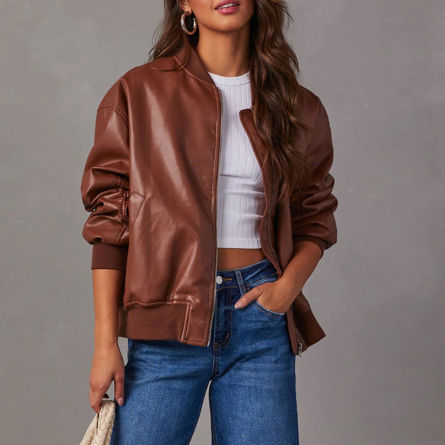 Veste en cuir Sedona