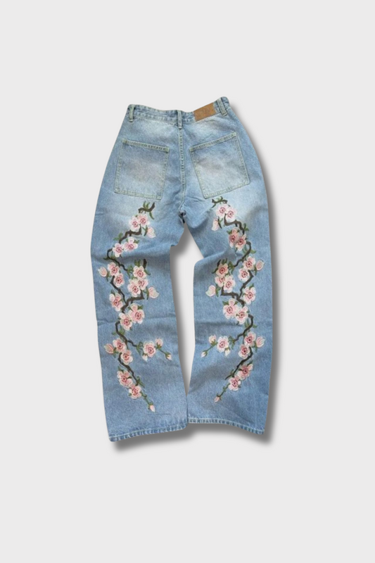 Blossom' Embroidered Jeans