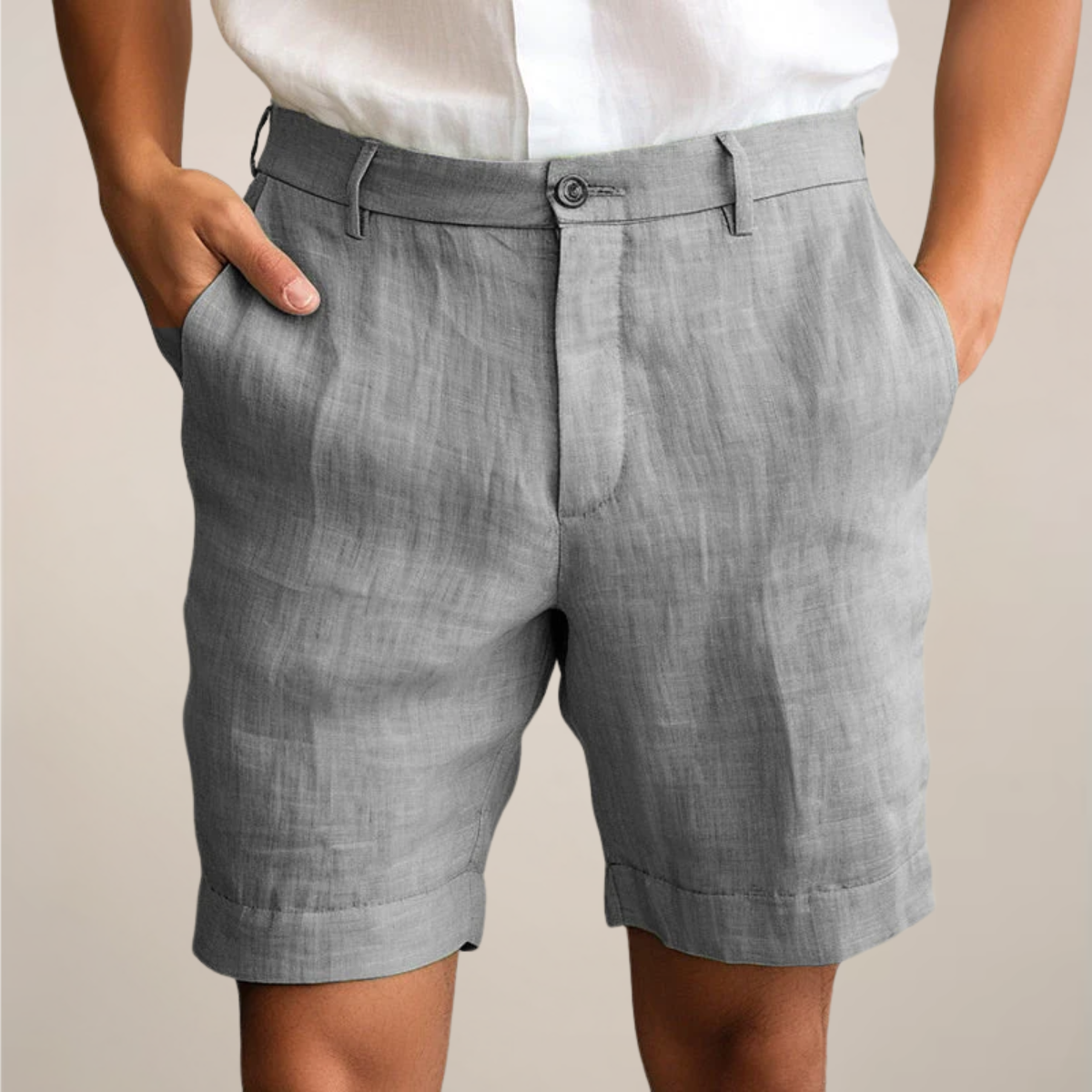 Shorts d'été pour hommes - Ceinture élastique dans des couleurs vives