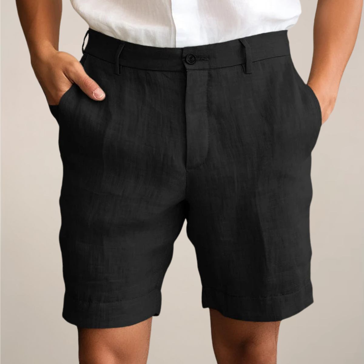 Shorts d'été pour hommes - Ceinture élastique dans des couleurs vives