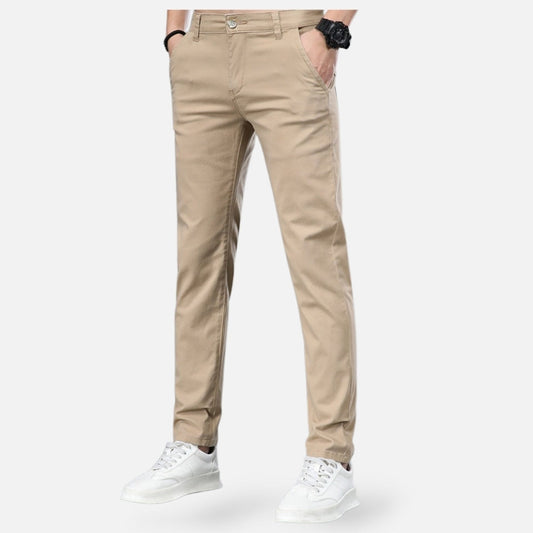 Pantalons de costume ajustés pour hommes pour le bureau et les événements