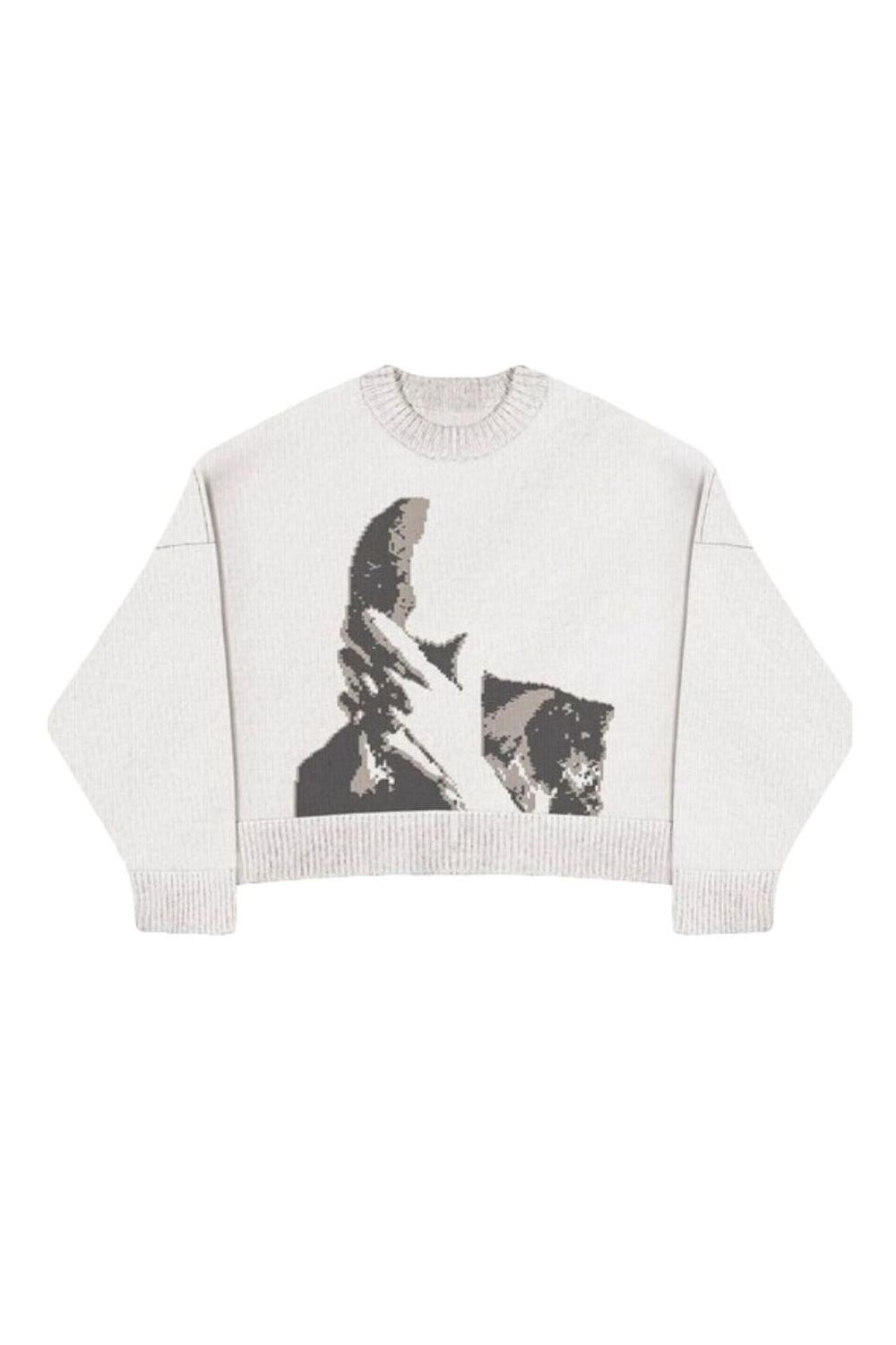 No Regrets' Knitted Sweater