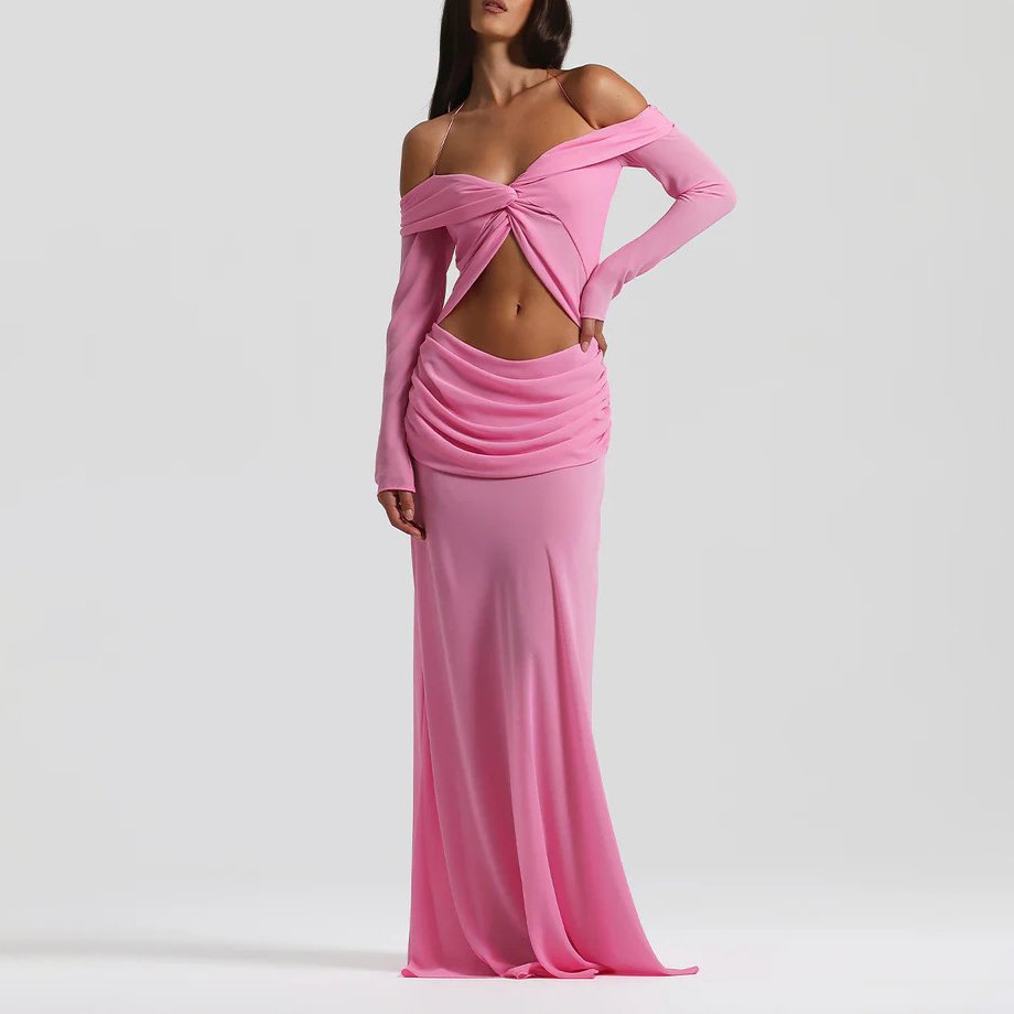 Athena Off-Shoulder Dress