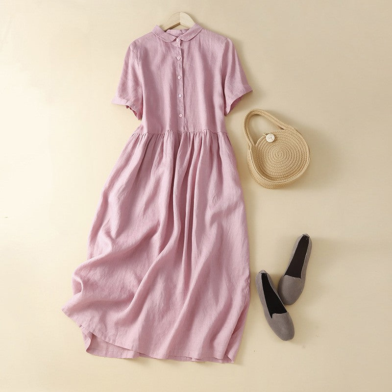 Brooke Linen Dress