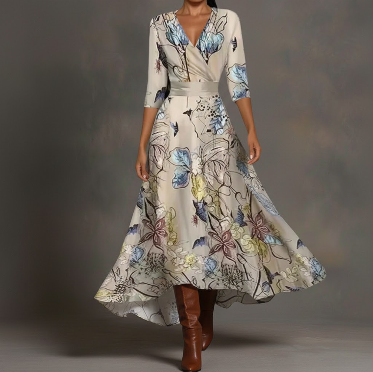 Éloïse™ - Élégance florale confortable intemporelle féminine