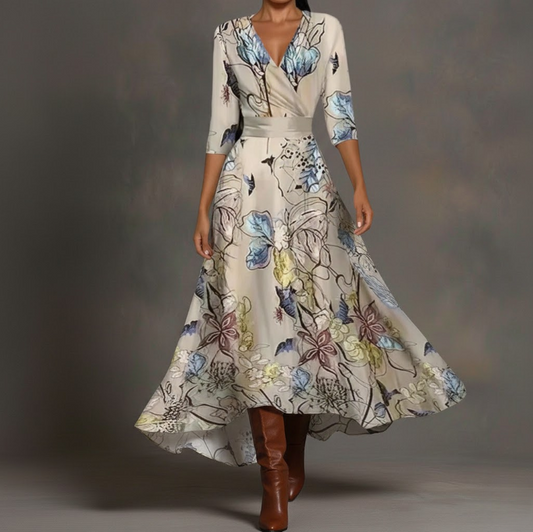 Éloïse™ - Élégance florale confortable intemporelle féminine