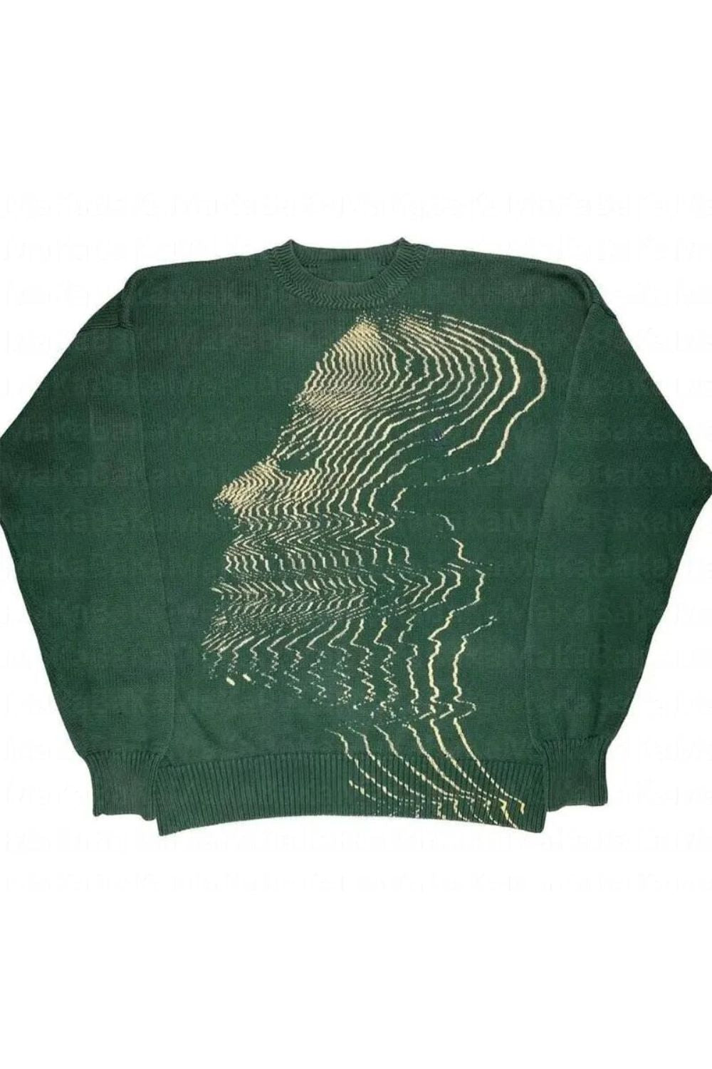 Vibrations' Graphic Knitted Sweater