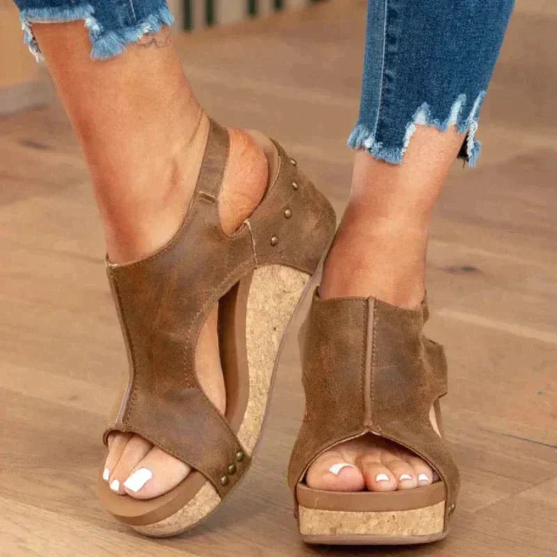 Sandales à Talons Wedge Chic pour Femmes pour Toutes les Occasions