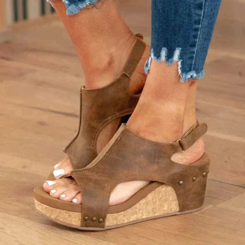 Sandales à Talons Wedge Chic pour Femmes pour Toutes les Occasions