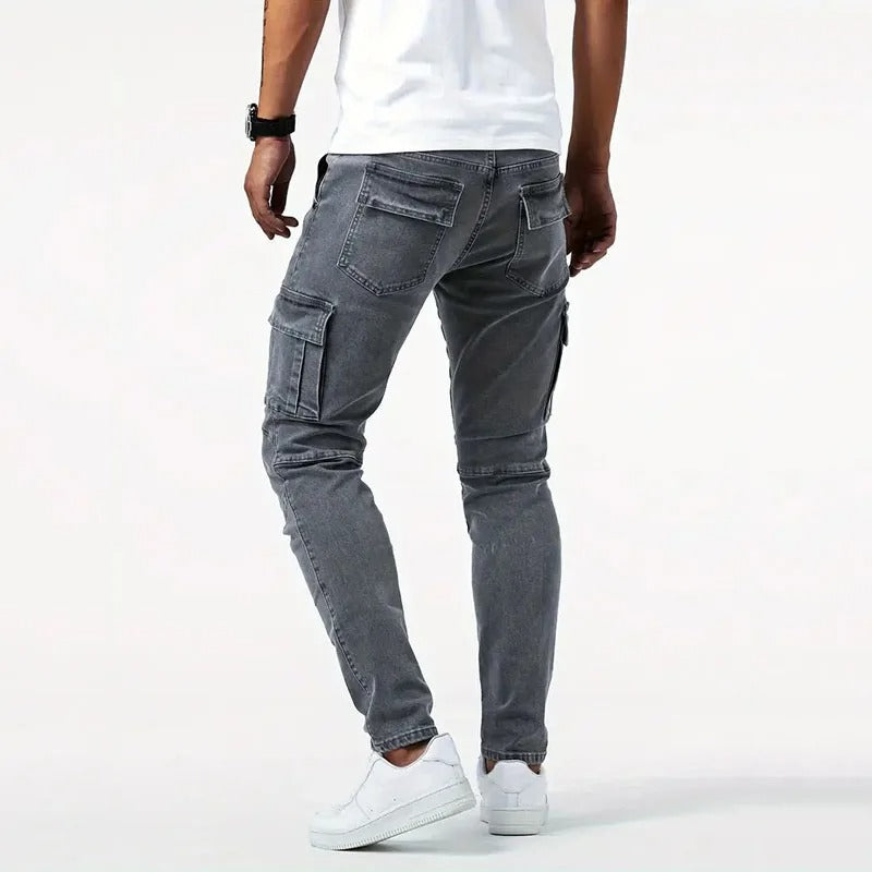 Pantalon cargo slim Kensington