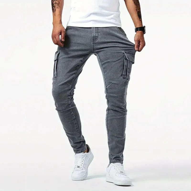 Pantalon cargo slim Kensington